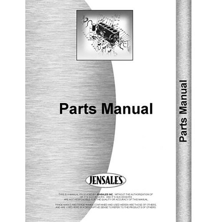 Aftermarket International Harvester 4300 Tractor Parts Manual RAP74077